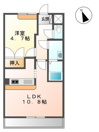 プロニティ美原の物件間取画像